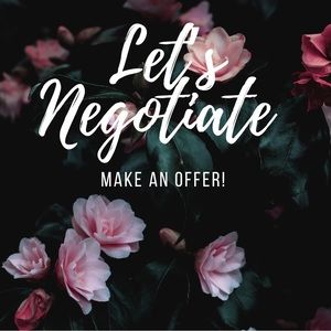 Let's negotiate!